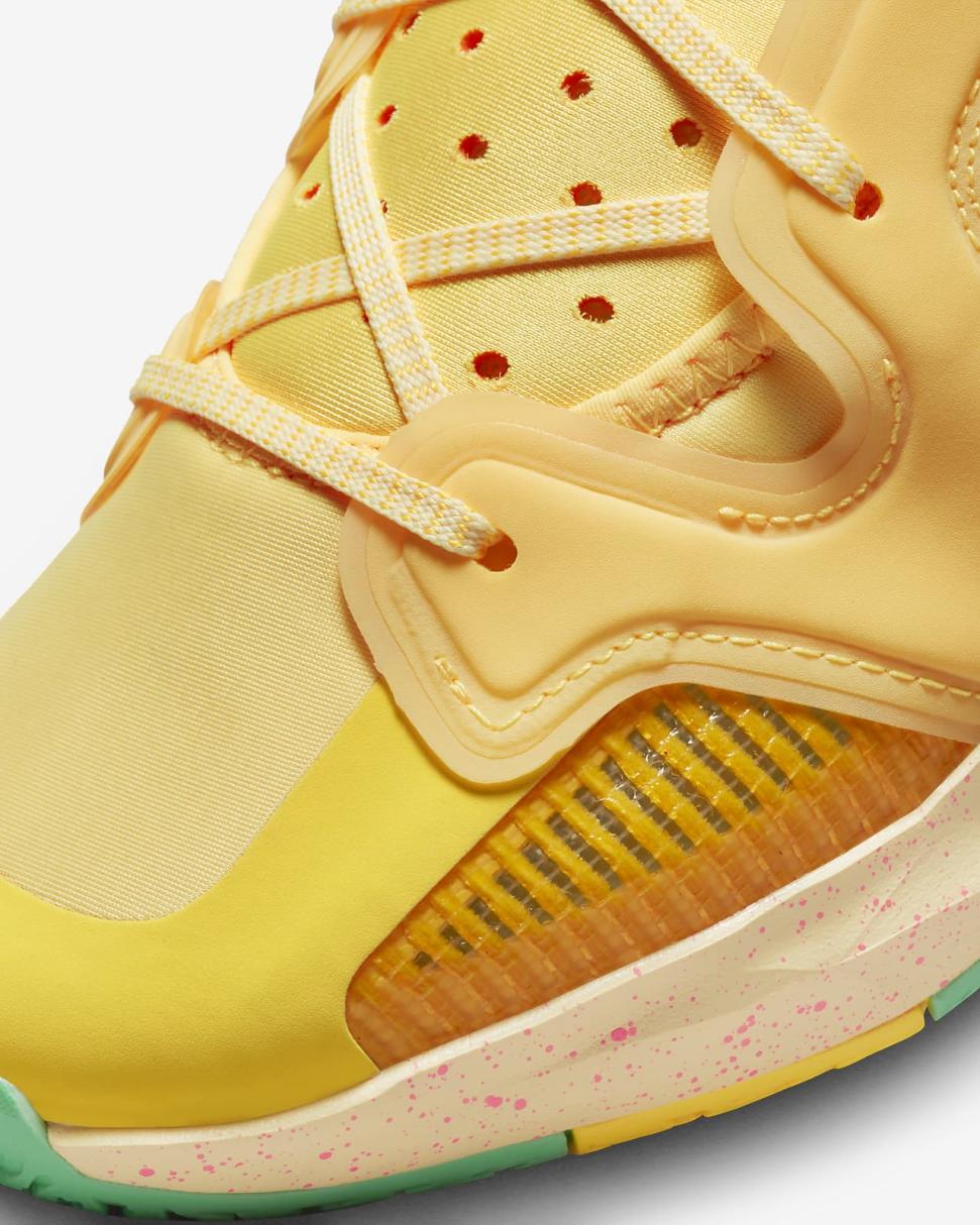 Air Jordan XXXVII Low Citron Pulse/Laser Orange/Citron Tint/Green Glow | Mens Nike Jordan