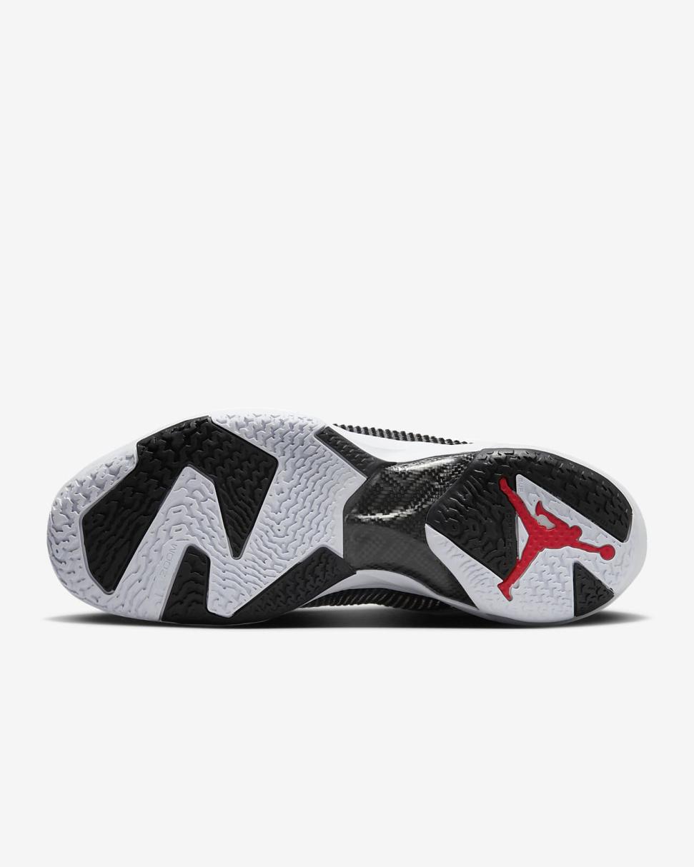 Air Jordan XXXVII Low White/Siren Red/Black | Mens/Womens Nike Jordan