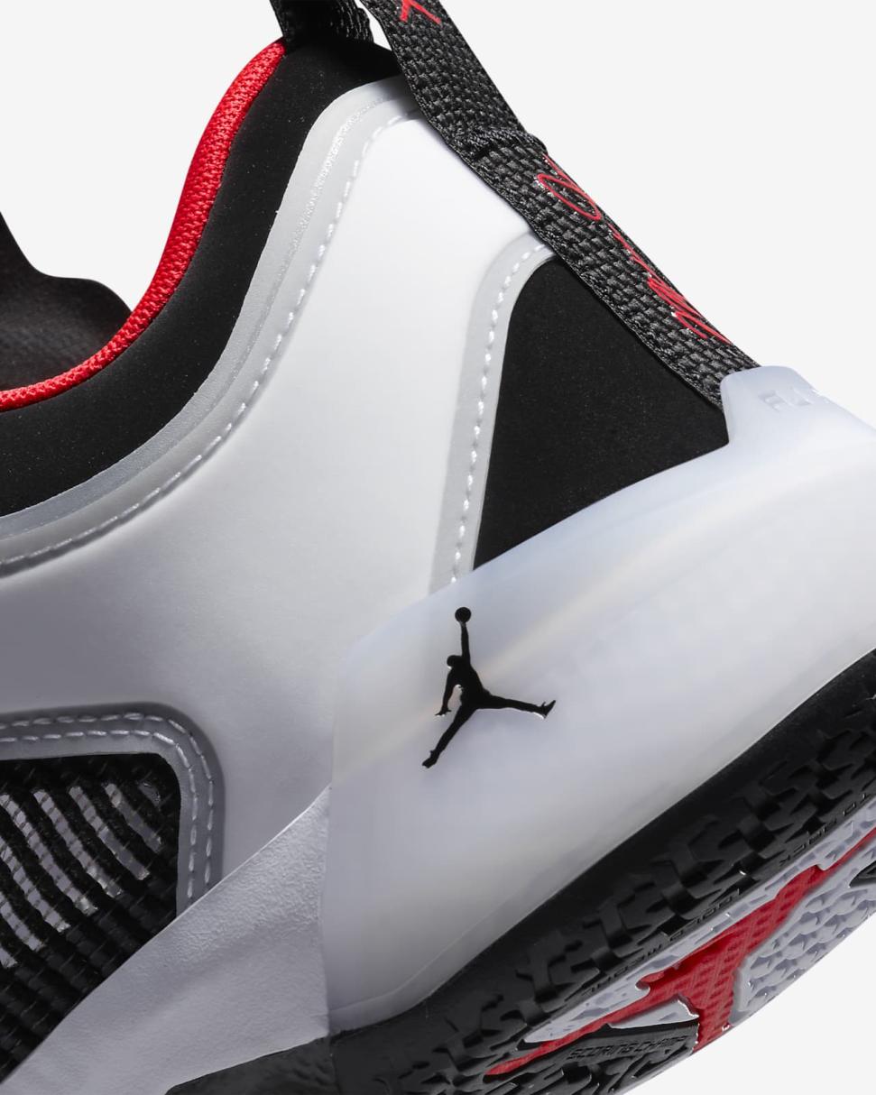 Air Jordan XXXVII Low White/Siren Red/Black | Mens/Womens Nike Jordan