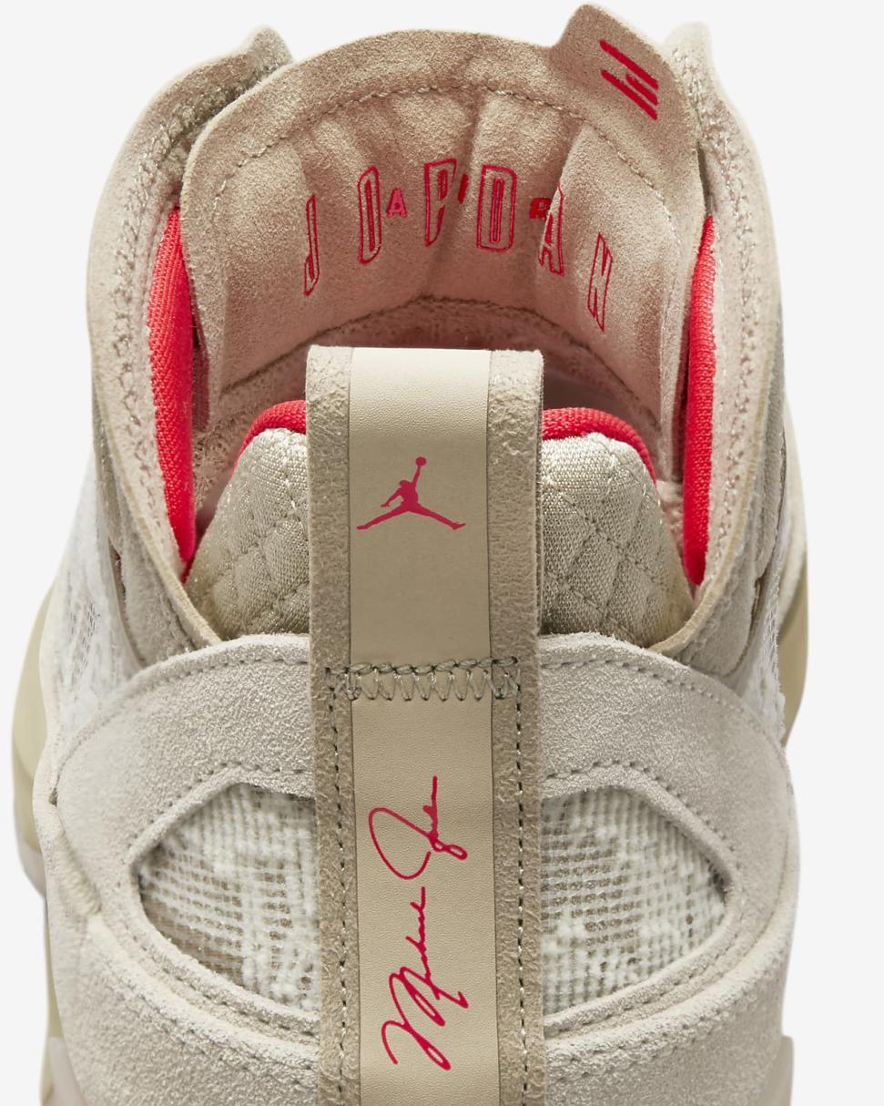 Air Jordan XXXVII PRM Rattan/Limestone/Black/Siren Red | Mens/Womens Nike Jordan