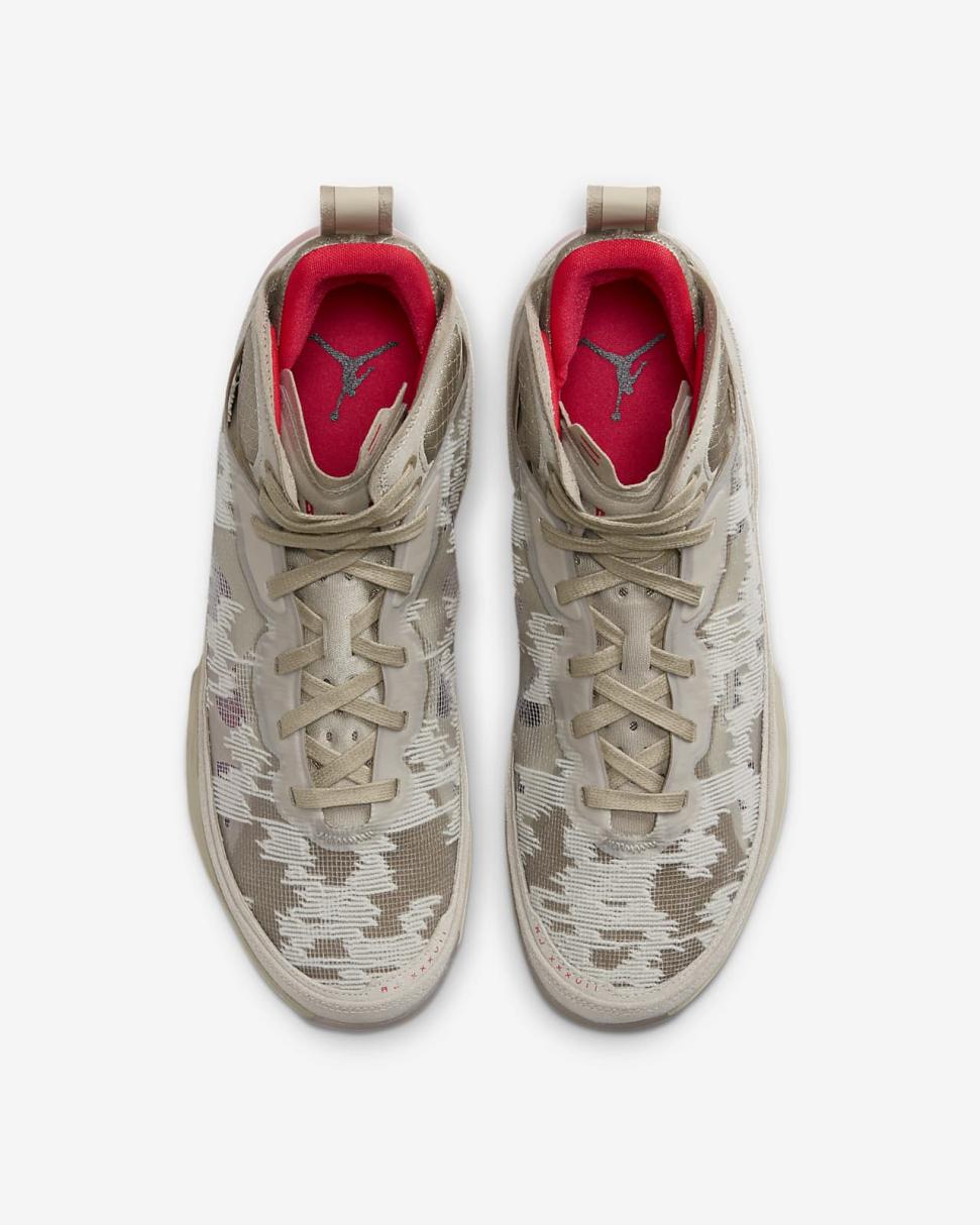Air Jordan XXXVII PRM Rattan/Limestone/Black/Siren Red | Mens/Womens Nike Jordan
