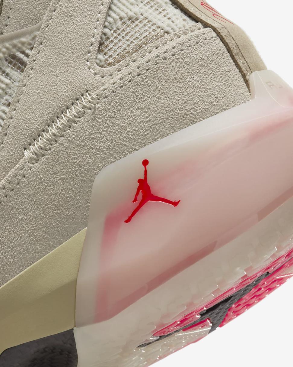 Air Jordan XXXVII PRM Rattan/Limestone/Black/Siren Red | Mens/Womens Nike Jordan