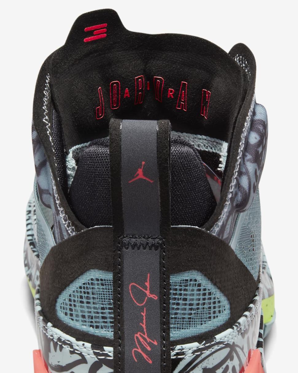 Air Jordan XXXVII Satou Ocean Cube/Volt/Black/Flash Crimson | Womens Nike Jordan