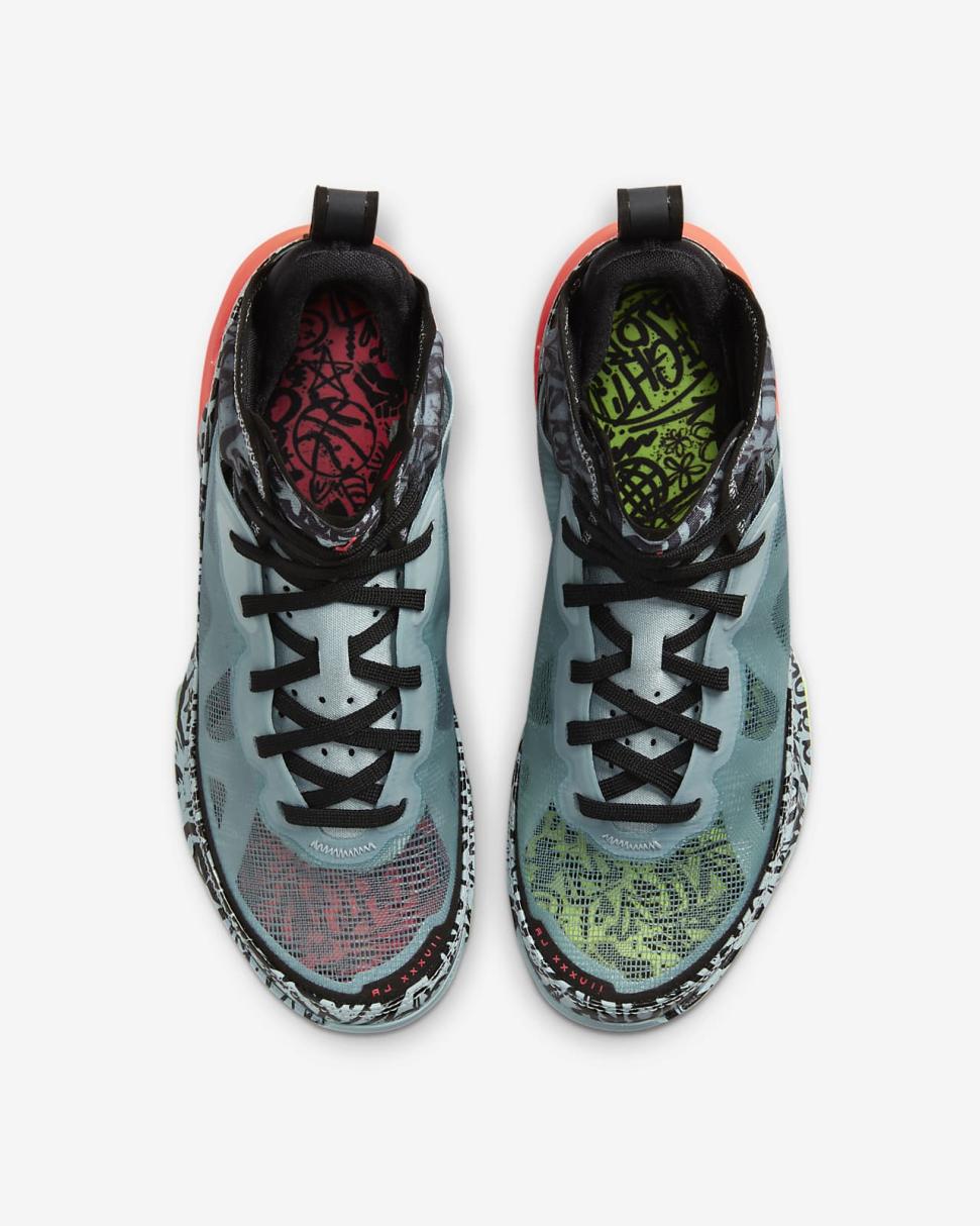 Air Jordan XXXVII Satou Ocean Cube/Volt/Black/Flash Crimson | Womens Nike Jordan