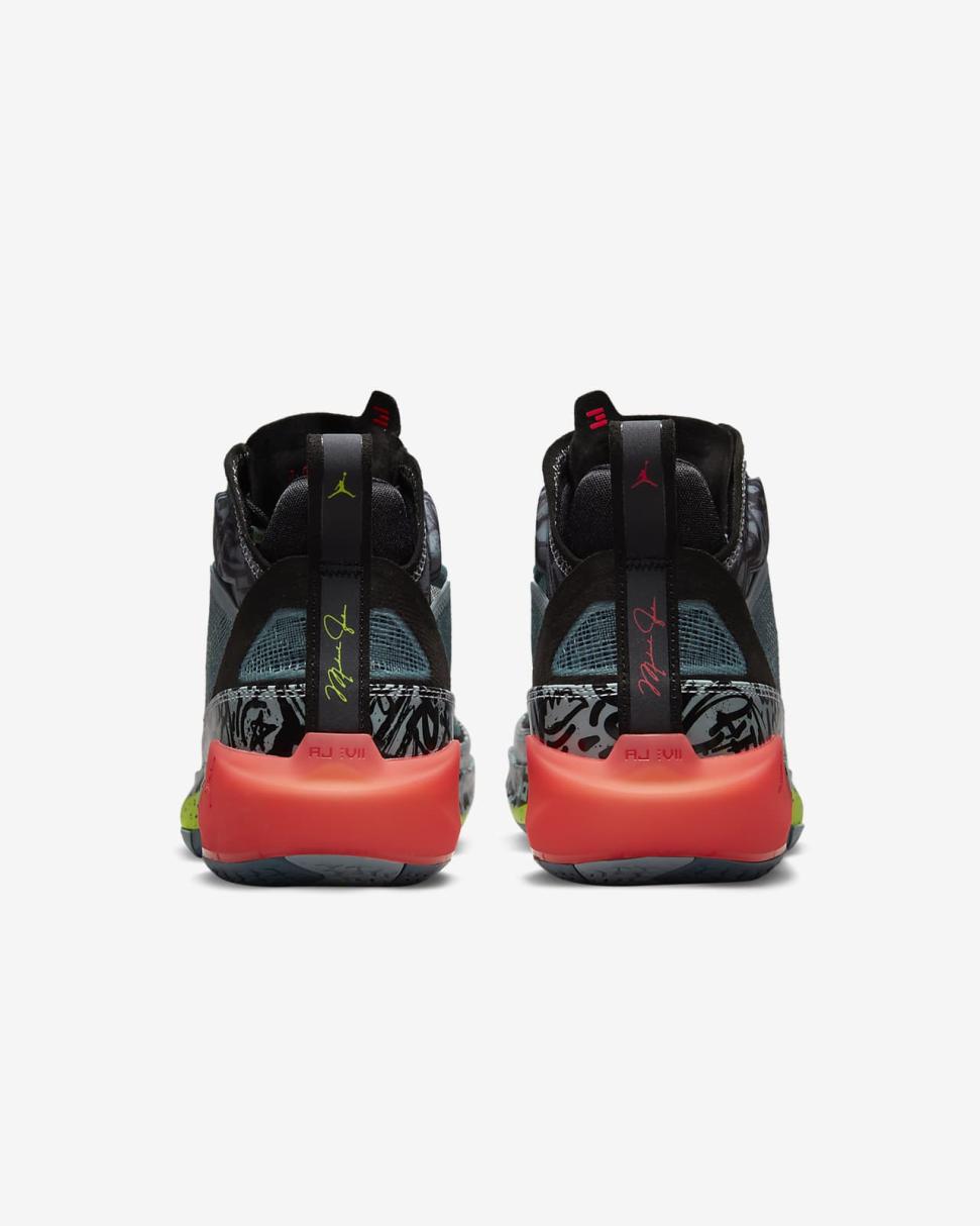 Air Jordan XXXVII Satou Ocean Cube/Volt/Black/Flash Crimson | Womens Nike Jordan