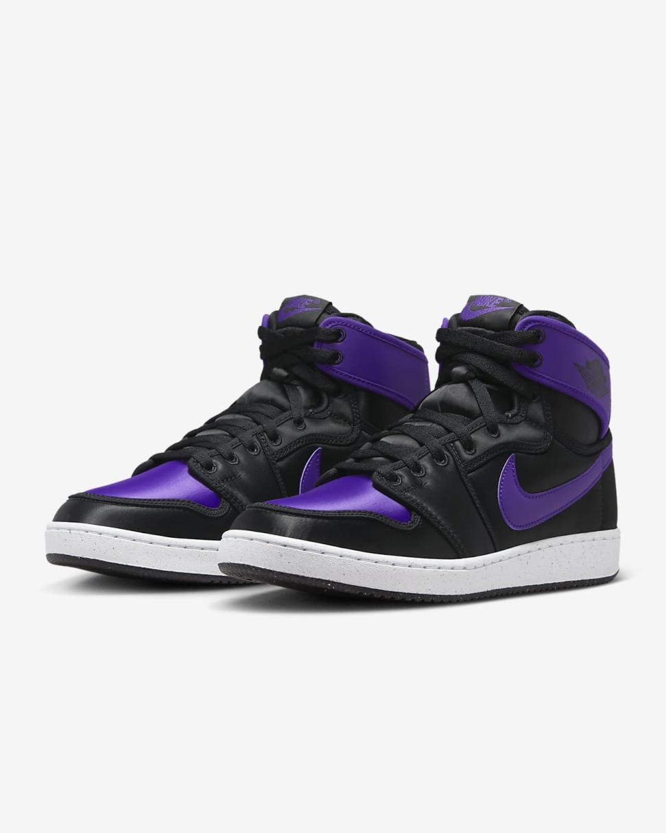AJKO 1 Black/White/Field Purple | Mens Nike Lifestyle