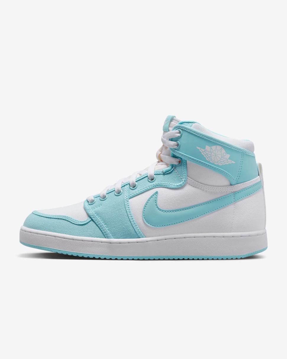AJKO 1 Bleached Aqua/White | Mens Nike Lifestyle