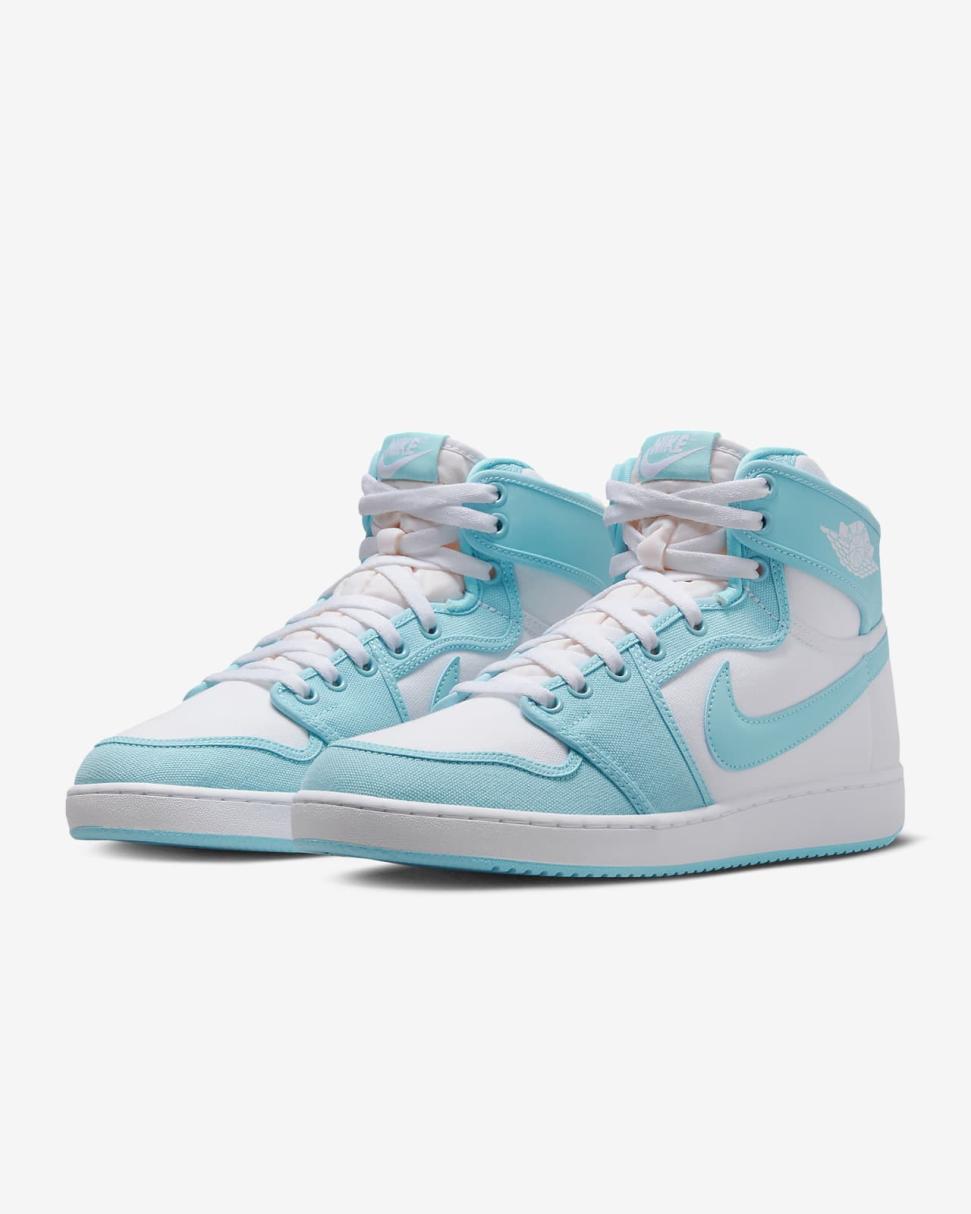 AJKO 1 Bleached Aqua/White | Mens Nike Lifestyle