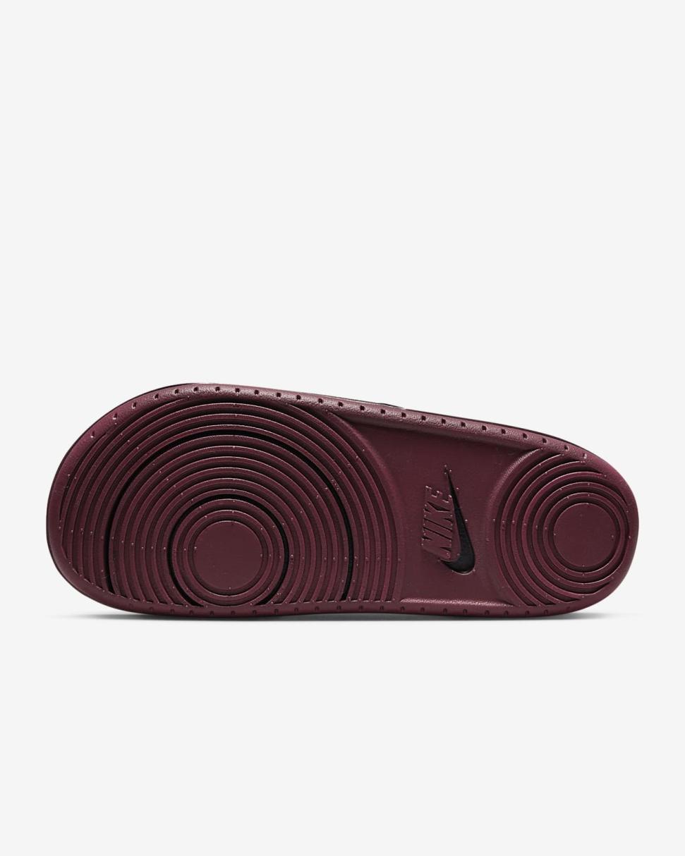Alabama A&M Black/White/New Redwood | Mens Nike Slides