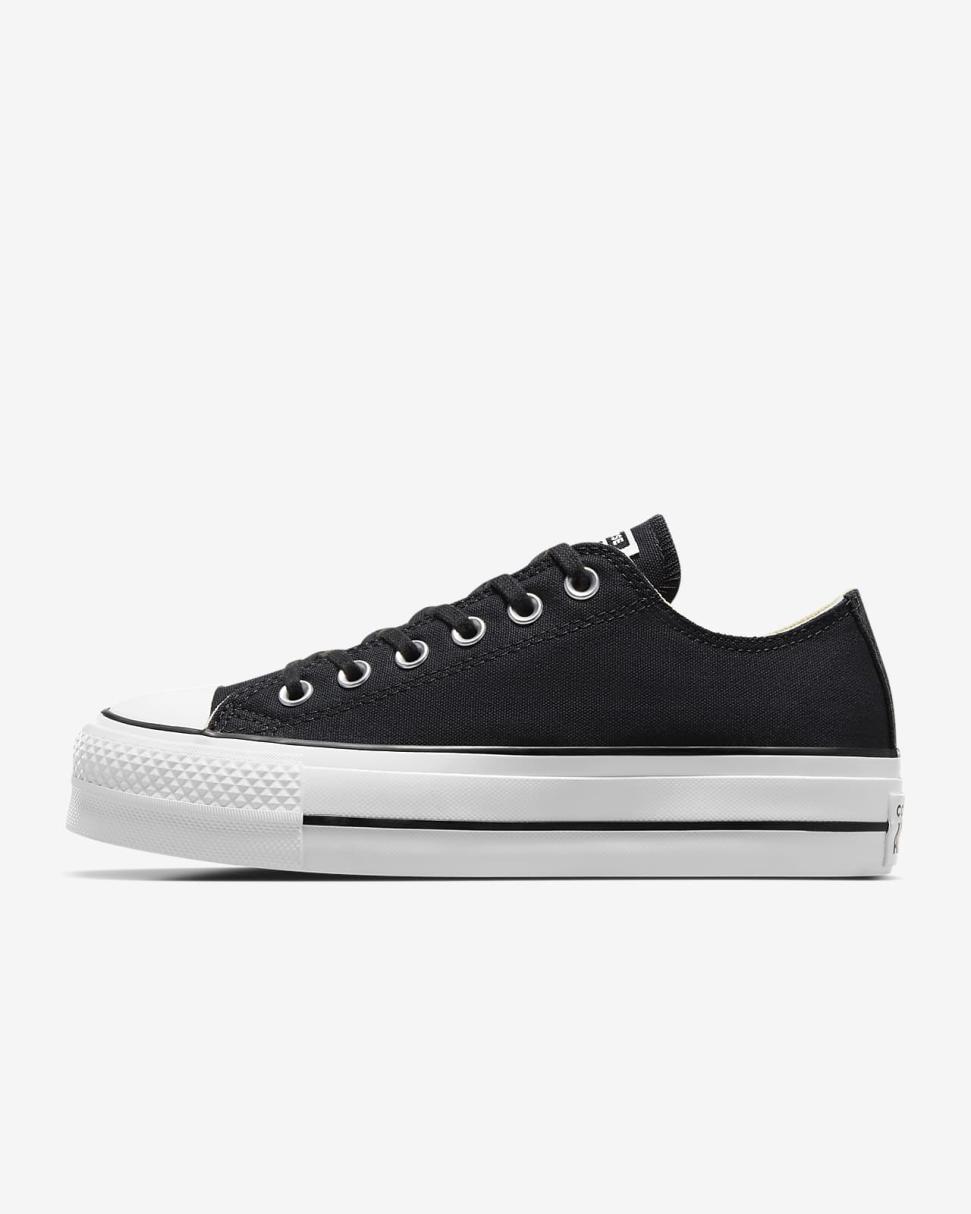 Chuck Taylor All Star Lift Platform Canvas Black | Womens Nike Lifestyle
