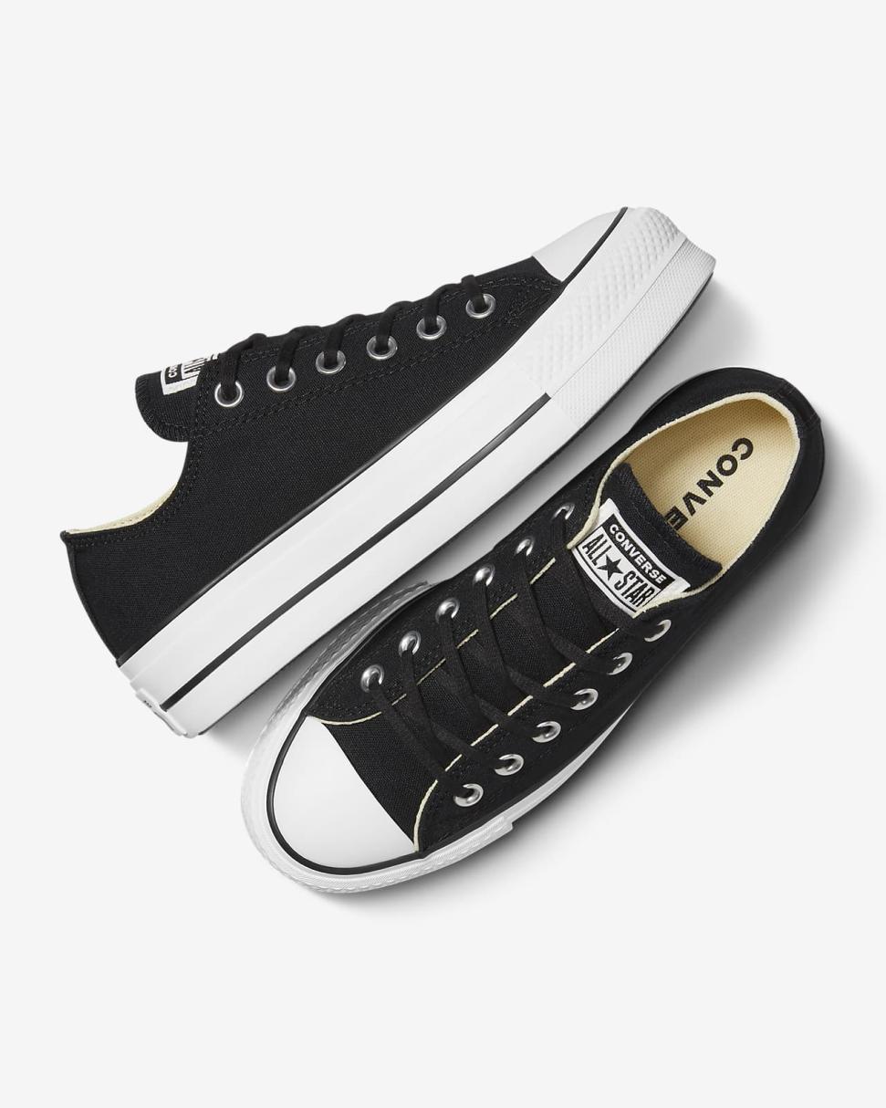 Chuck Taylor All Star Lift Platform Canvas Black | Womens Nike Lifestyle