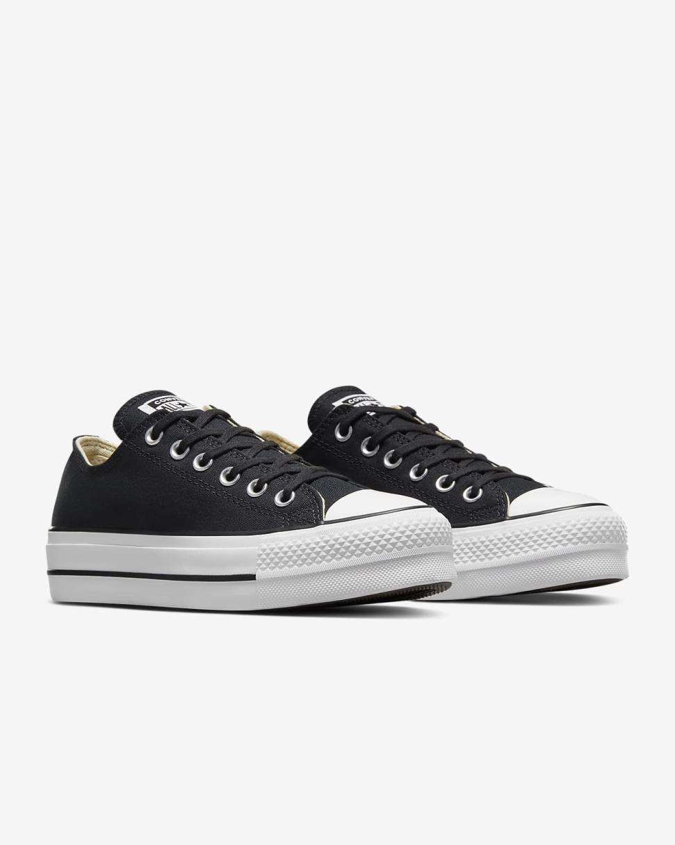 Chuck Taylor All Star Lift Platform Canvas Black | Womens Nike Lifestyle