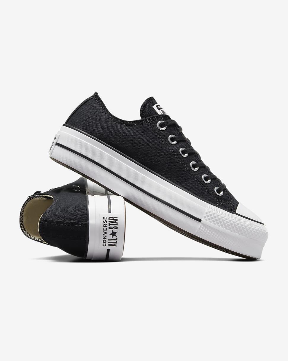Chuck Taylor All Star Lift Platform Canvas Black | Womens Nike Lifestyle