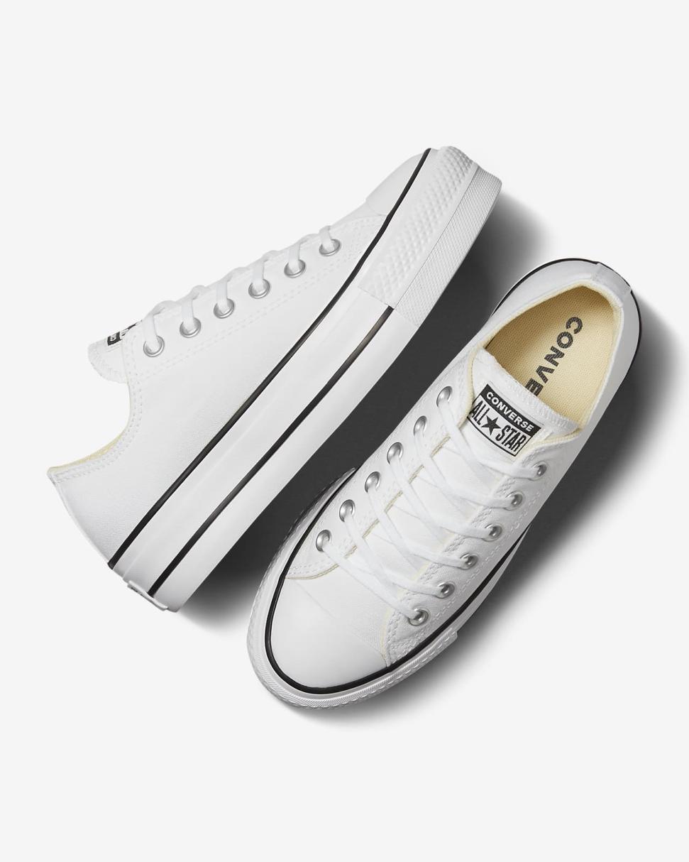 Chuck Taylor All Star Lift Platform Canvas White | Womens Nike Lifestyle