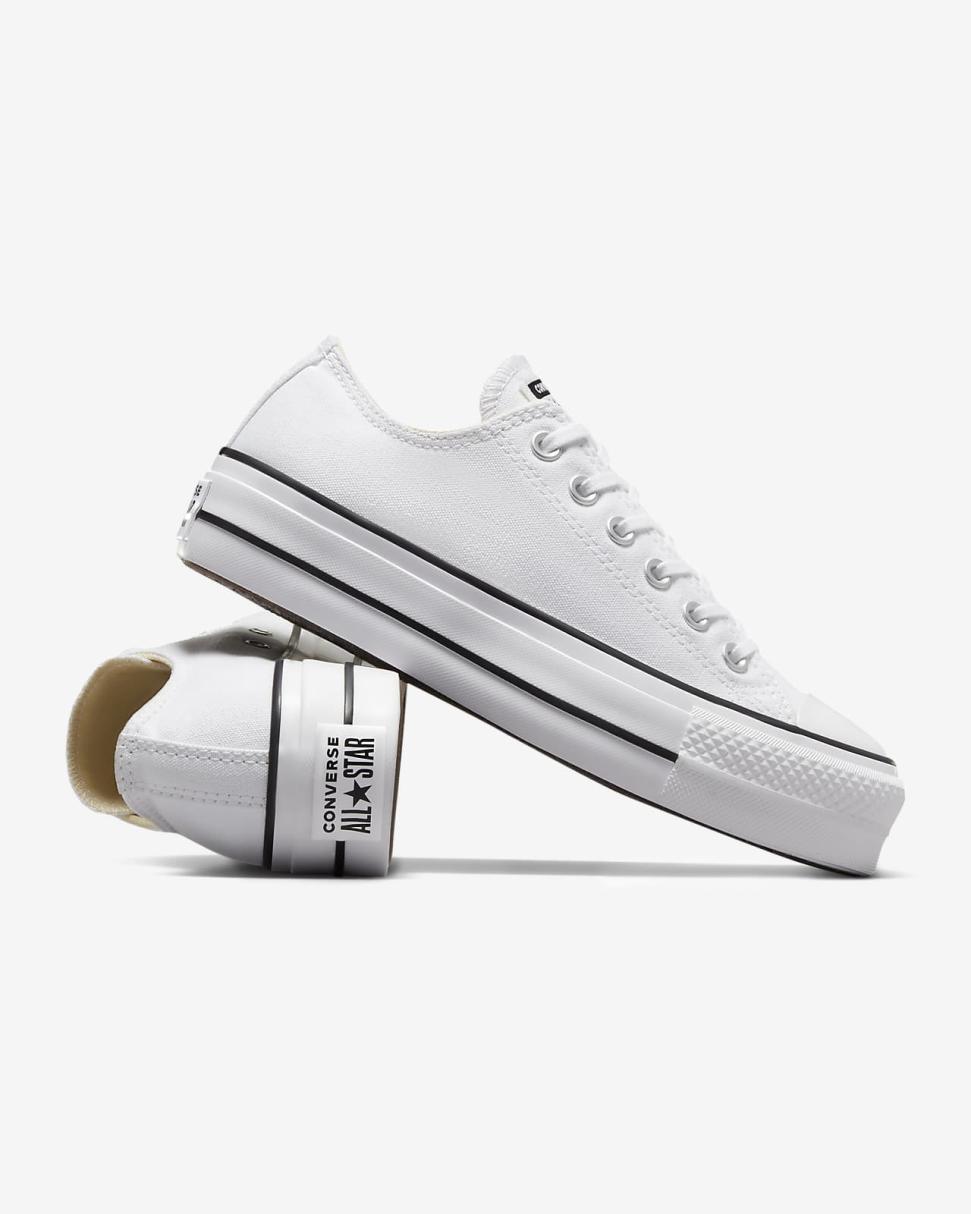 Chuck Taylor All Star Lift Platform Canvas White | Womens Nike Lifestyle
