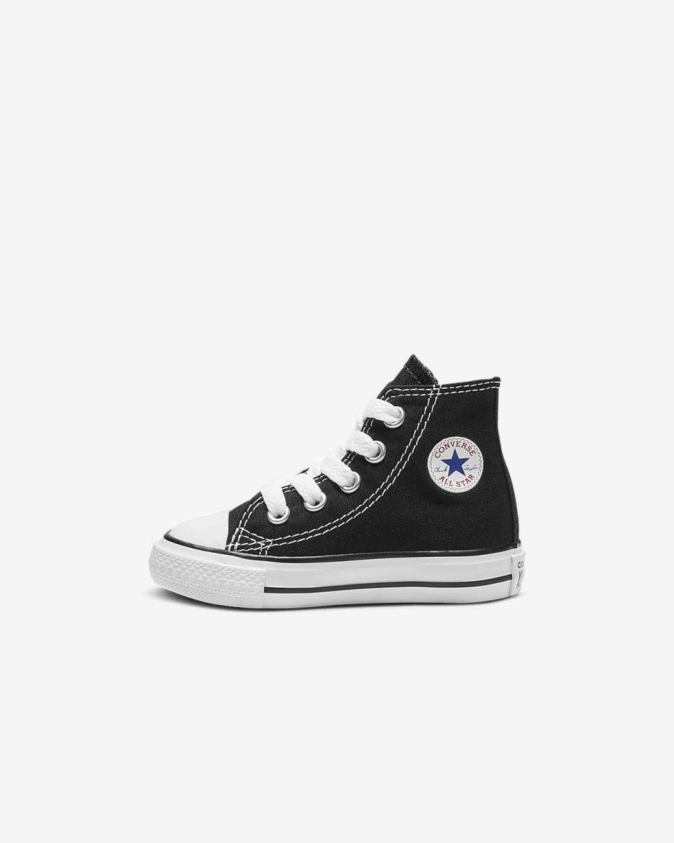 Converse Chuck Taylor All Star High Top Black | Kids Nike Lifestyle