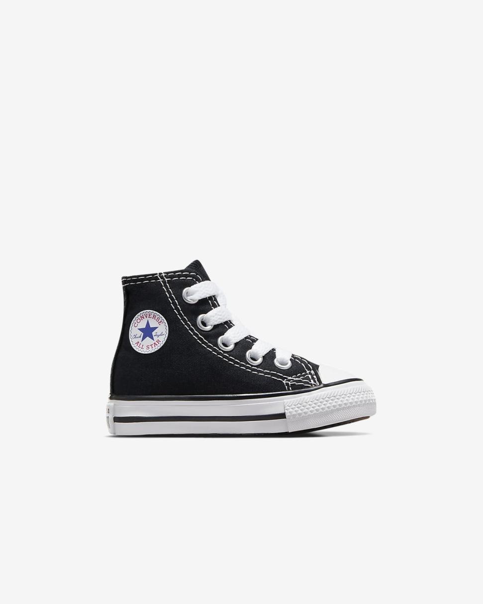 Converse Chuck Taylor All Star High Top Black | Kids Nike Lifestyle