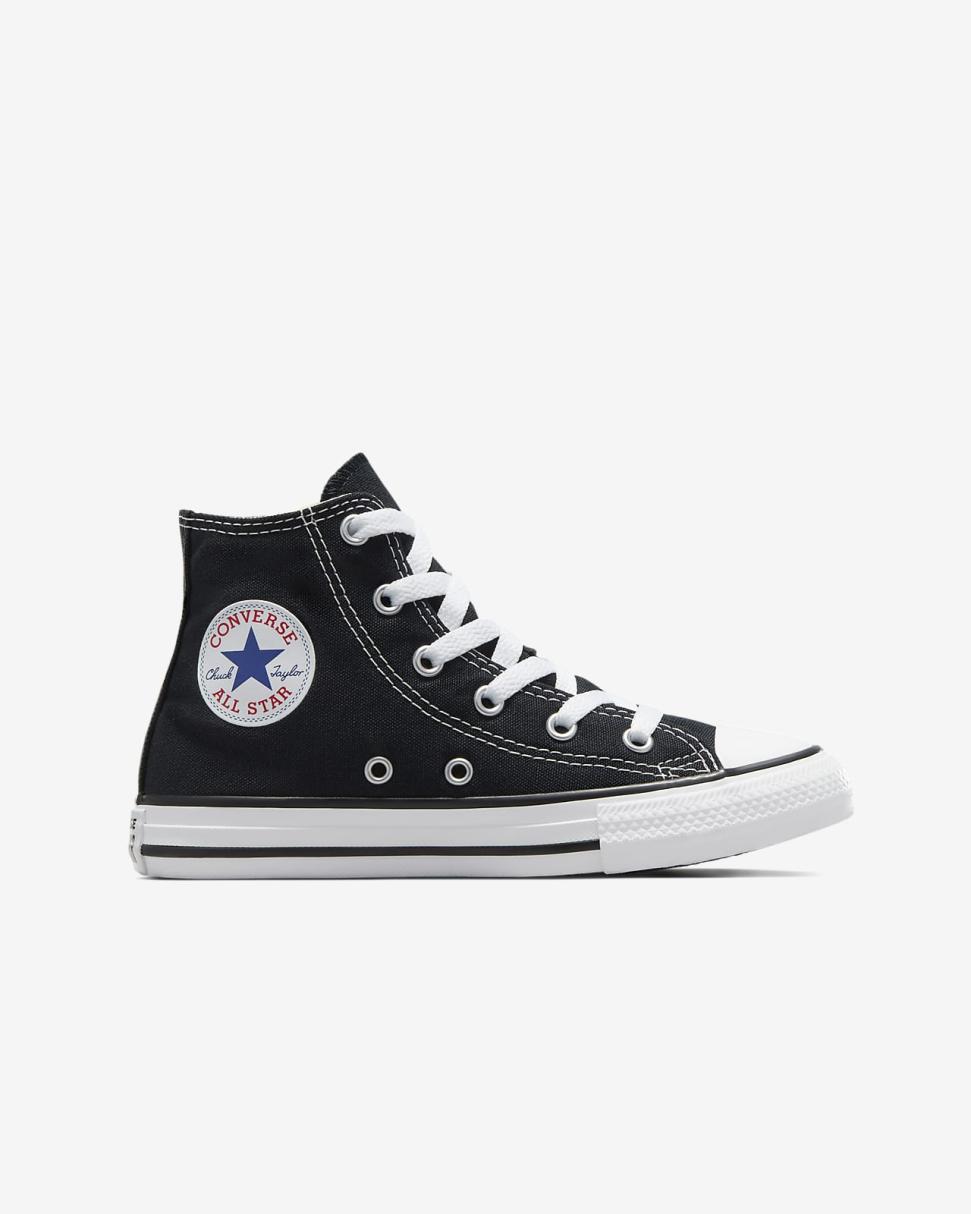 Converse Chuck Taylor All Star High Top Black | Kids Nike Lifestyle