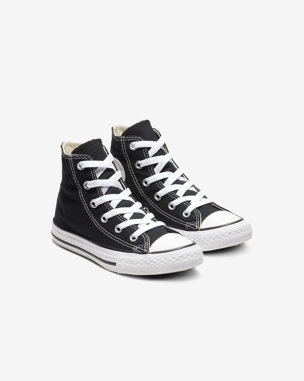 Converse Chuck Taylor All Star High Top Black | Kids Nike Lifestyle