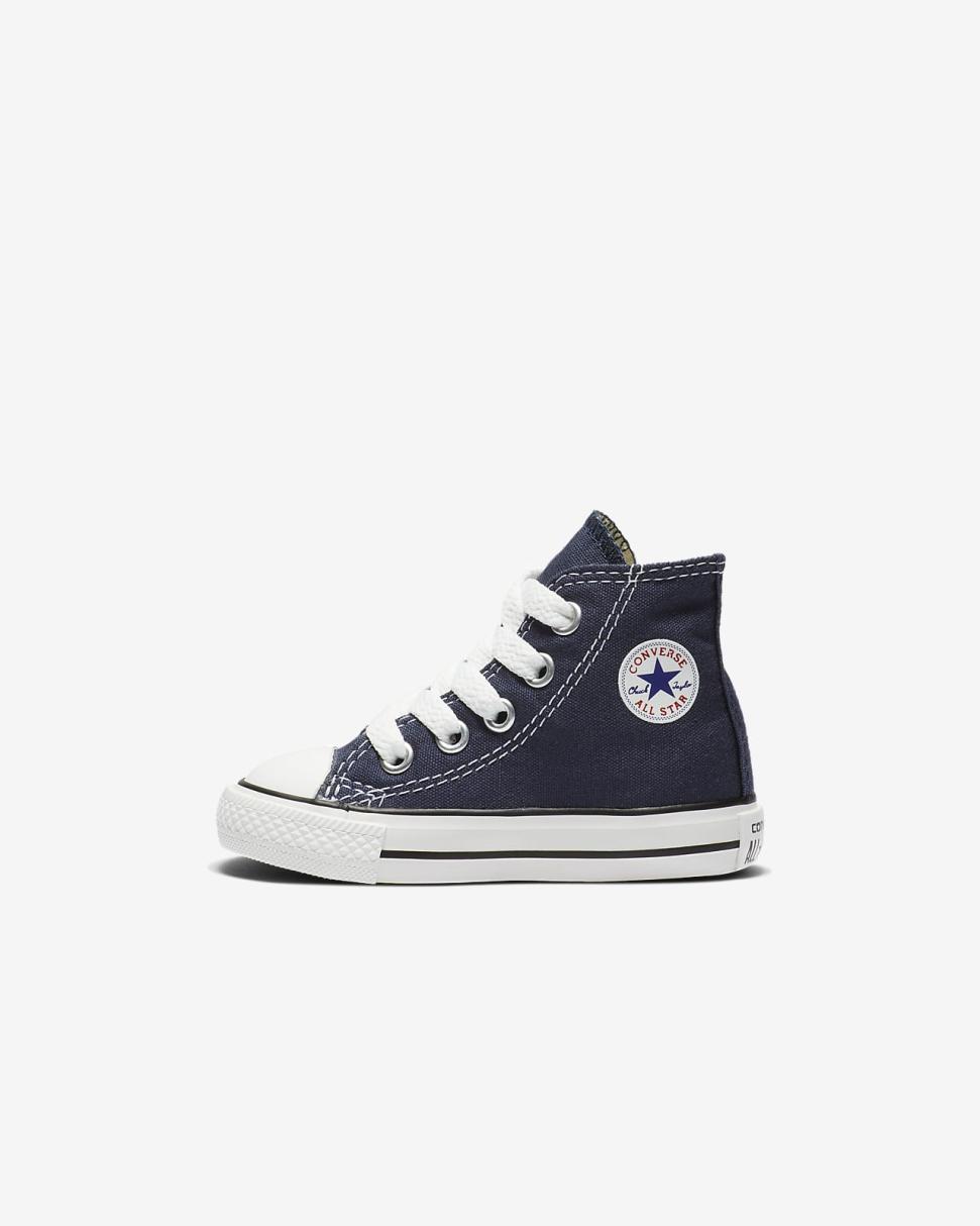 Converse Chuck Taylor All Star High Top Navy | Kids Nike Lifestyle
