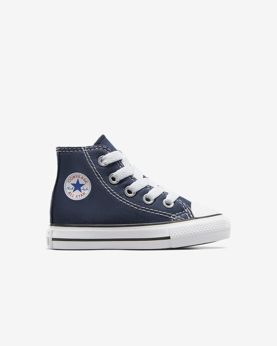 Converse Chuck Taylor All Star High Top Navy | Kids Nike Lifestyle