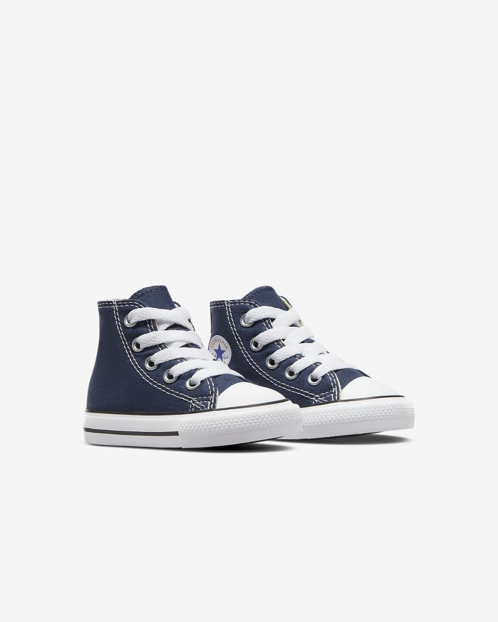 Converse Chuck Taylor All Star High Top Navy | Kids Nike Lifestyle