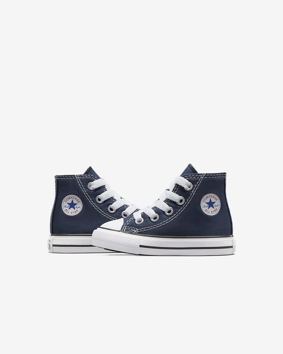 Converse Chuck Taylor All Star High Top Navy | Kids Nike Lifestyle