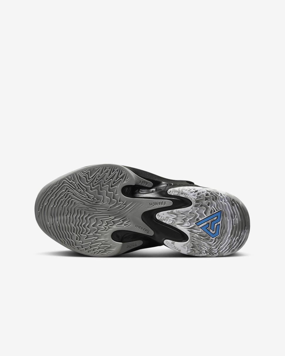 Freak 4 Black/Light Smoke Grey/University Blue/White | Kids Nike Basketball