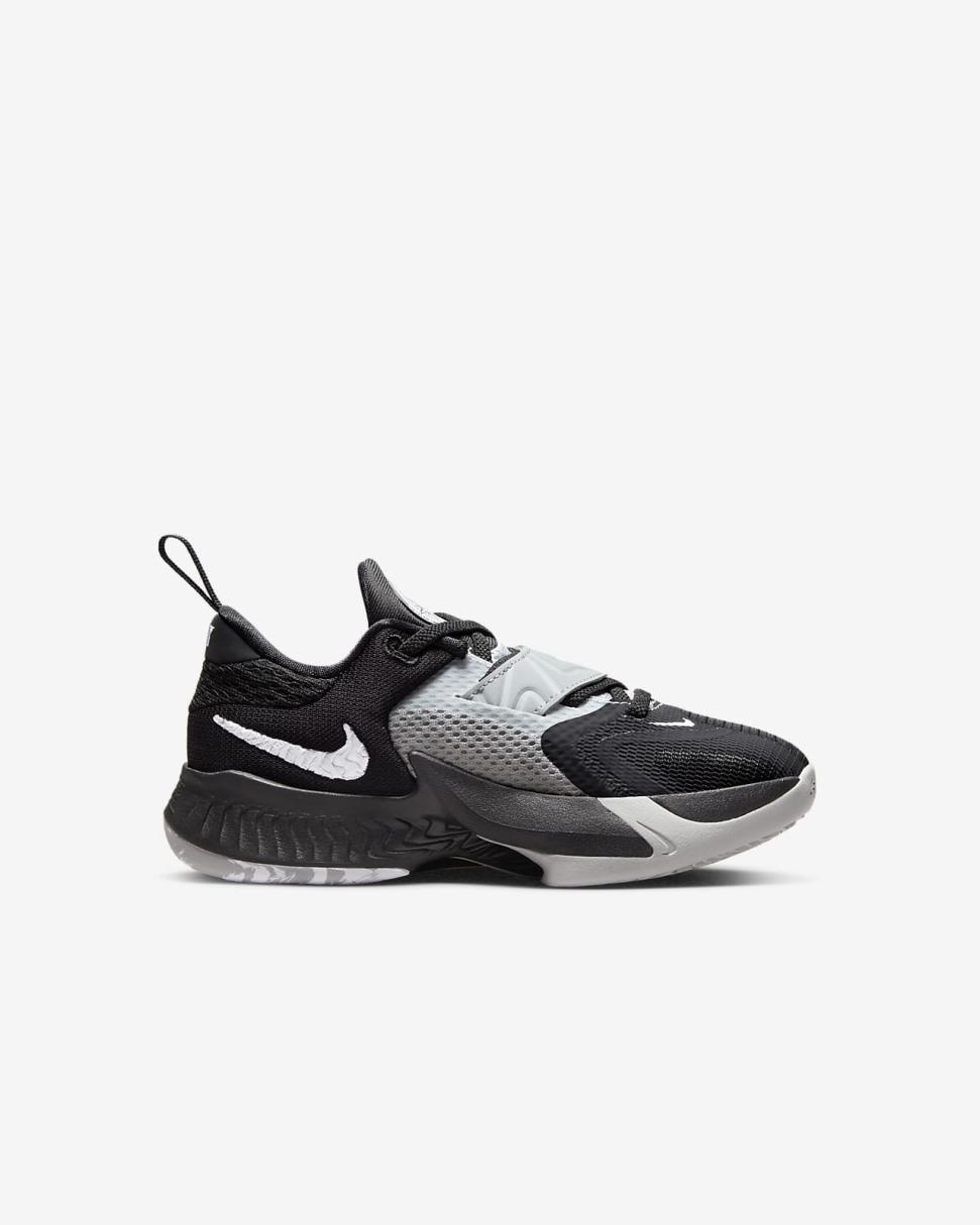 Freak 4 Black/Light Smoke Grey/University Blue/White | Kids Nike Basketball