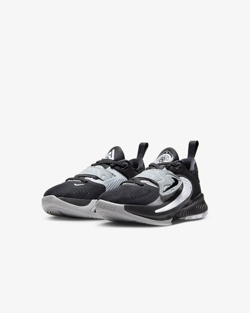 Freak 4 Black/Light Smoke Grey/University Blue/White | Kids Nike Basketball