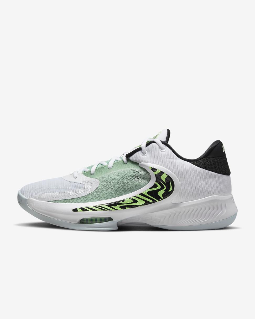 Freak 4 "Greek Coastline" White/Black/Barely Volt/White | Mens/Womens Nike Basketball