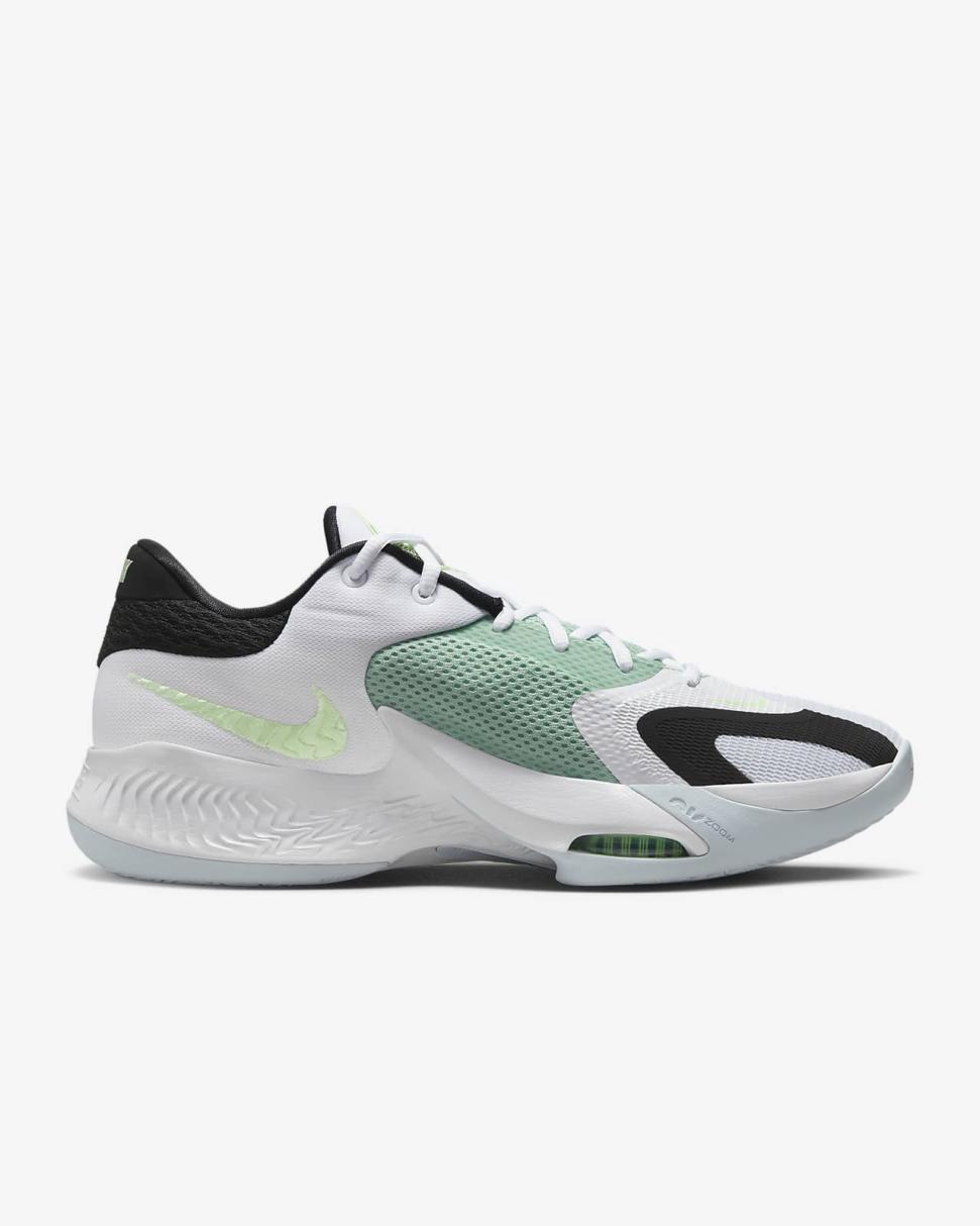 Freak 4 "Greek Coastline" White/Black/Barely Volt/White | Mens/Womens Nike Basketball