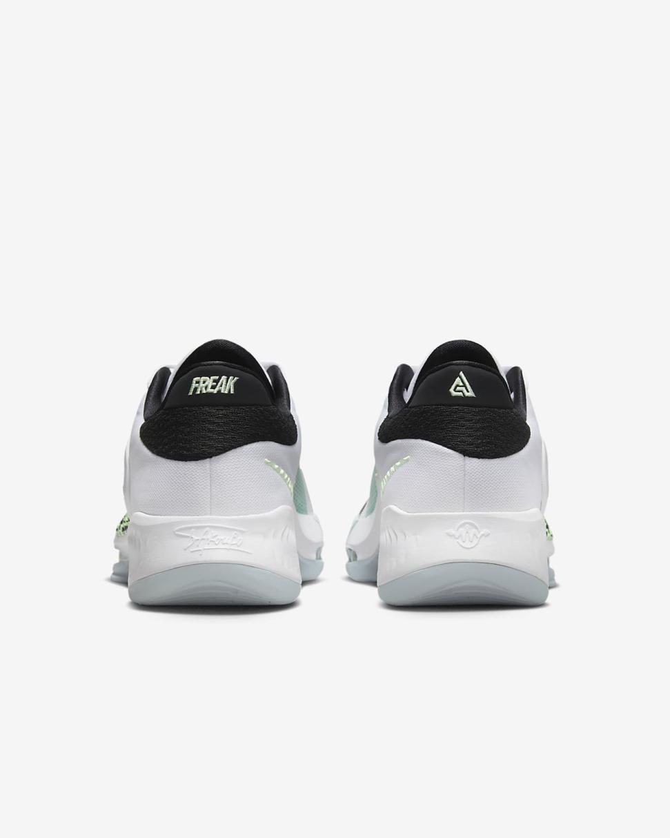 Freak 4 "Greek Coastline" White/Black/Barely Volt/White | Mens/Womens Nike Basketball
