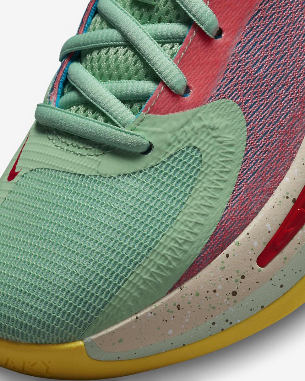 Freak 4 SE Enamel Green/Pearl White/Laser Blue/University Red | Kids Nike Basketball