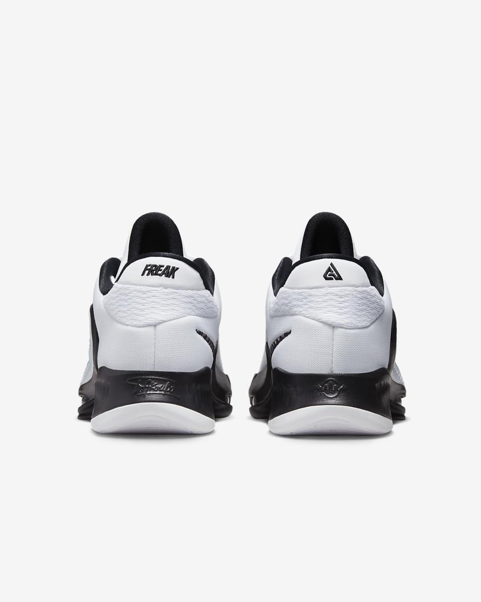 Freak 4 (Team) White/White/Black | Mens/Womens Nike Basketball