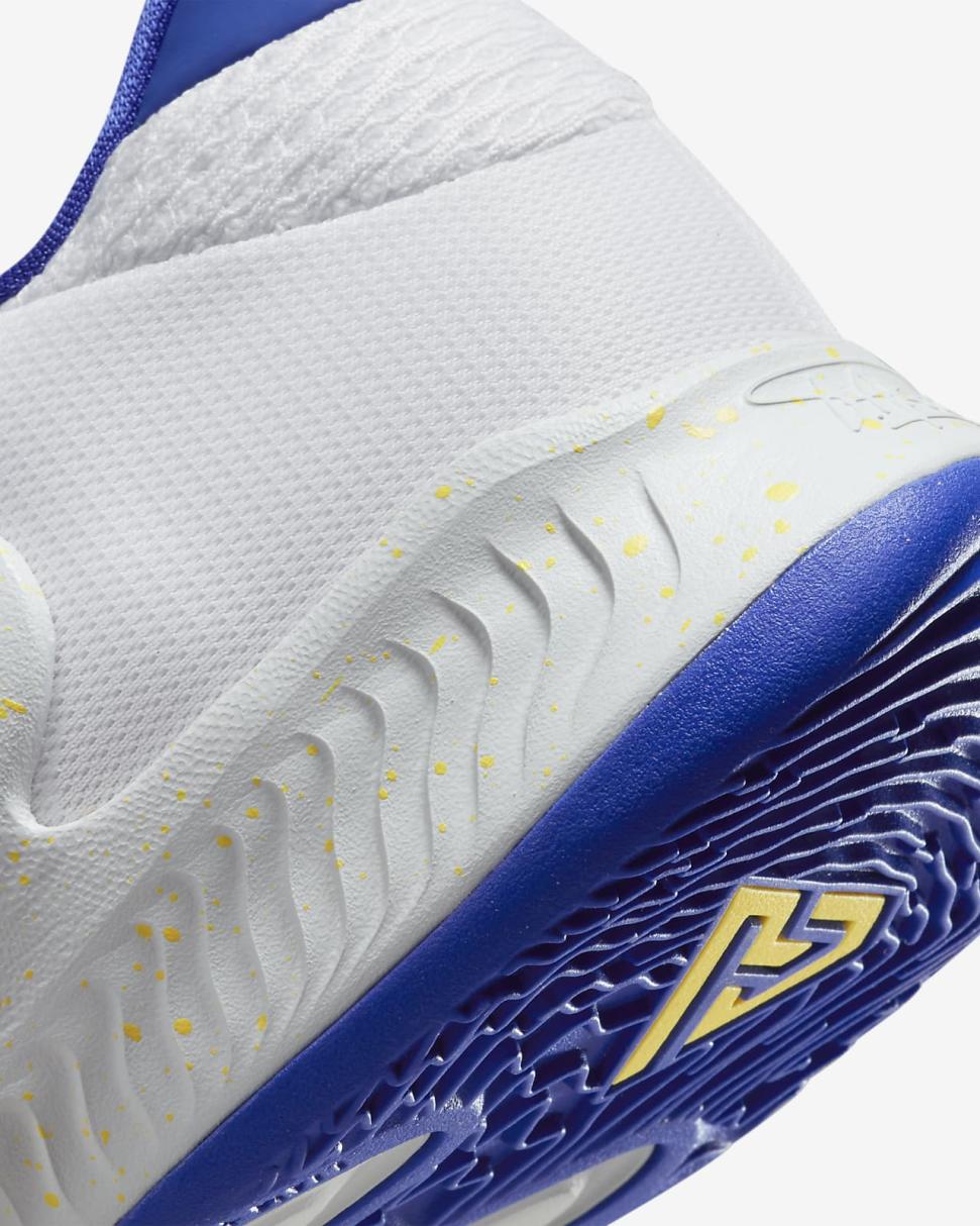 Freak 4 White/Summit White/Citron Pulse/Hyper Royal | Kids Nike Basketball