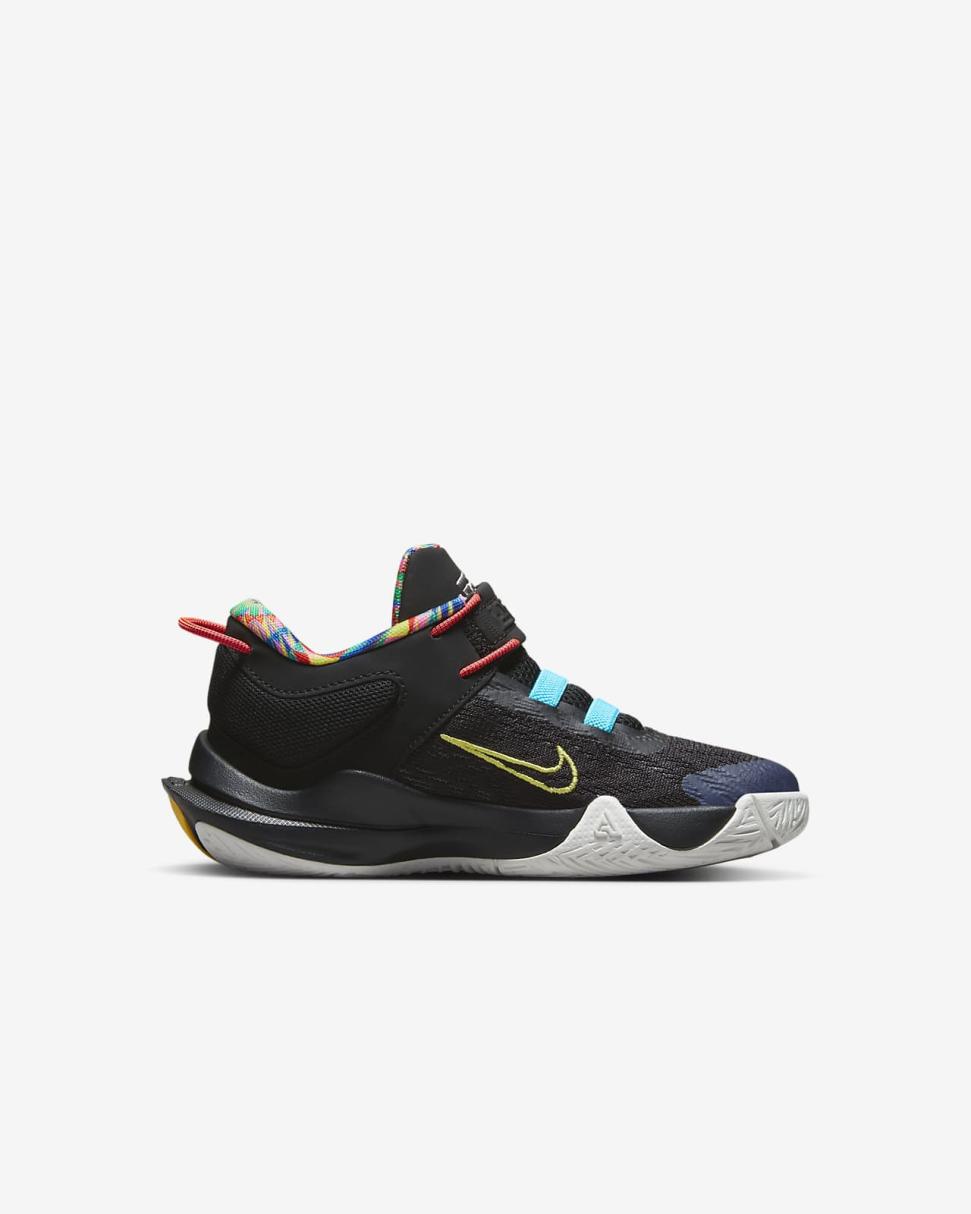 Giannis Immortality 2 Black/Electric Algae/University Gold/Pink Glow | Kids Nike Basketball