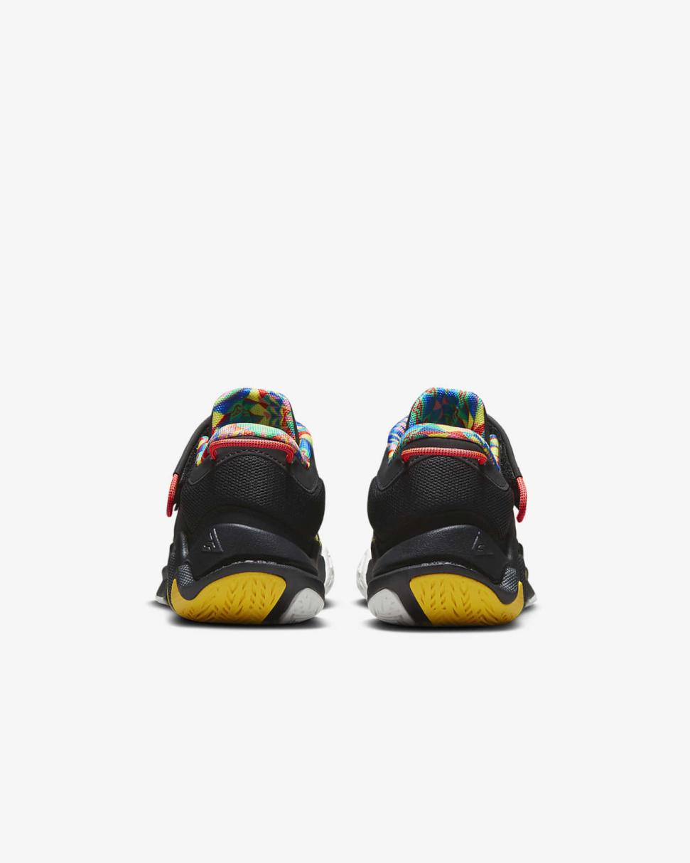 Giannis Immortality 2 Black/Electric Algae/University Gold/Pink Glow | Kids Nike Basketball