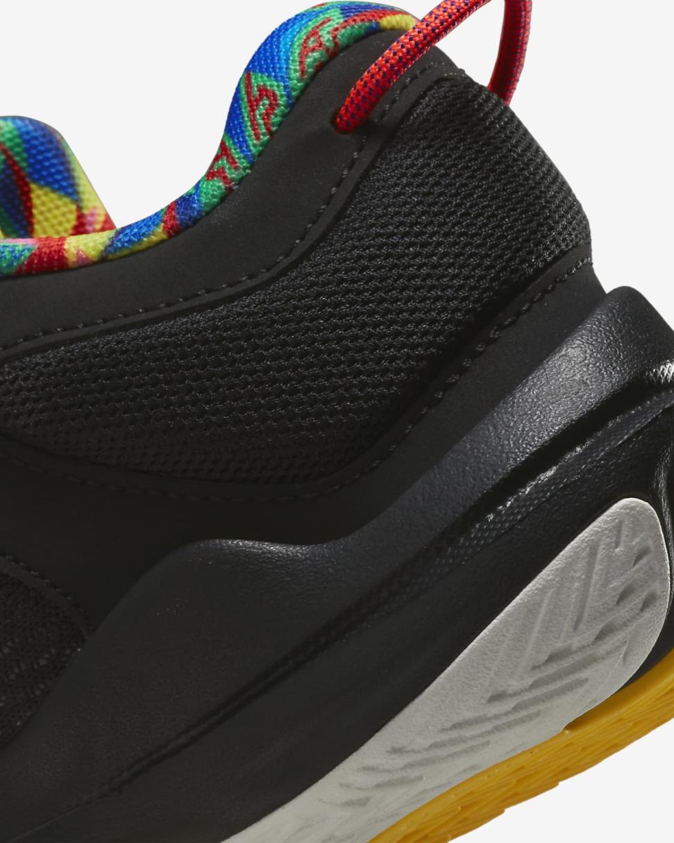 Giannis Immortality 2 Black/Electric Algae/University Gold/Pink Glow | Kids Nike Basketball