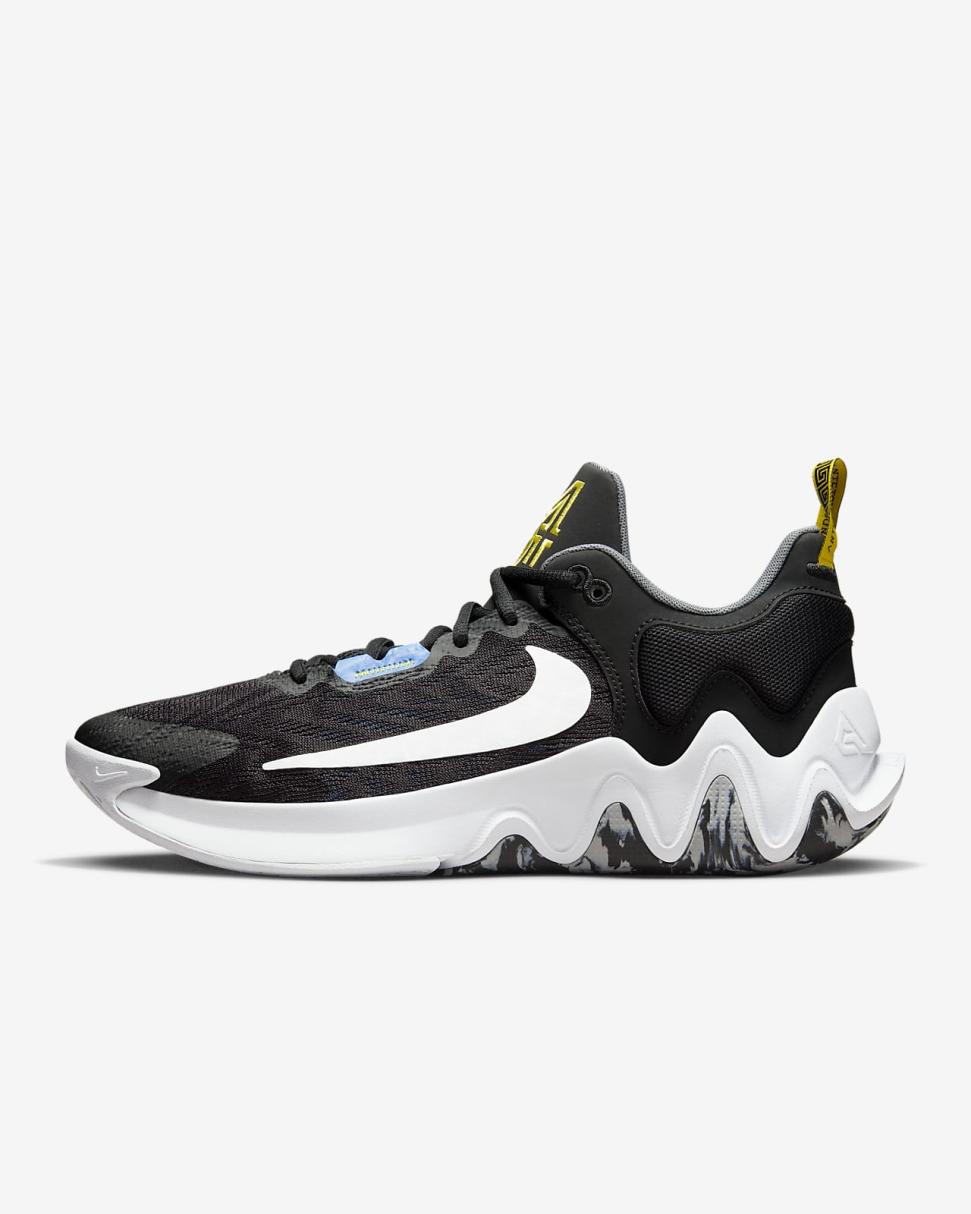 Giannis Immortality 2 Black/University Blue/Smoke Grey/White | Mens/Womens Nike First Day Kicks