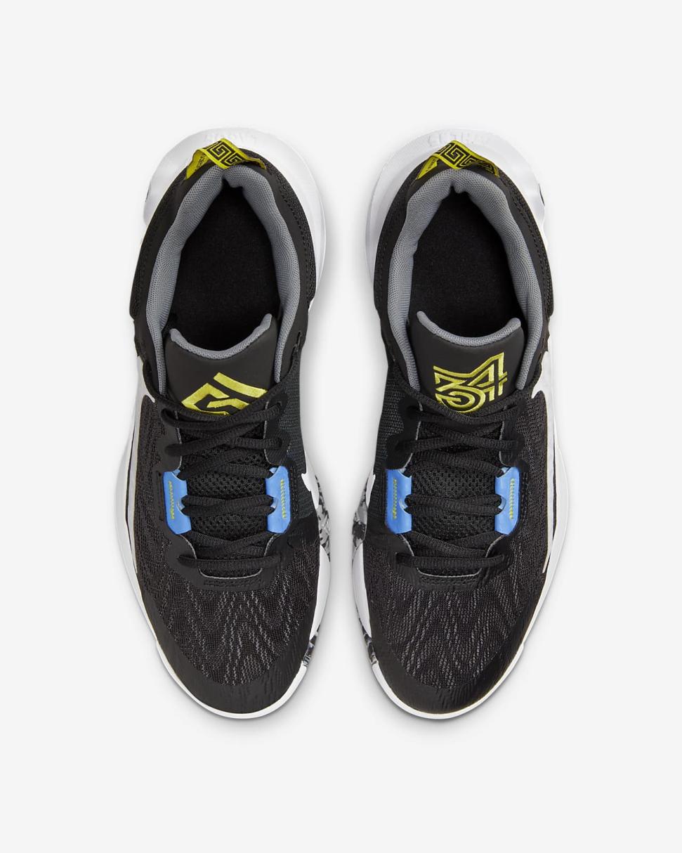 Giannis Immortality 2 Black/University Blue/Smoke Grey/White | Mens/Womens Nike First Day Kicks