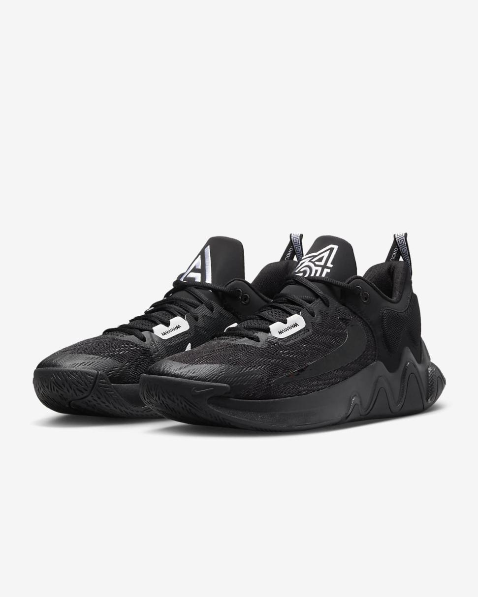 Giannis Immortality 2 Black/Wolf Grey/White/Black | Mens/Womens Nike First Day Kicks