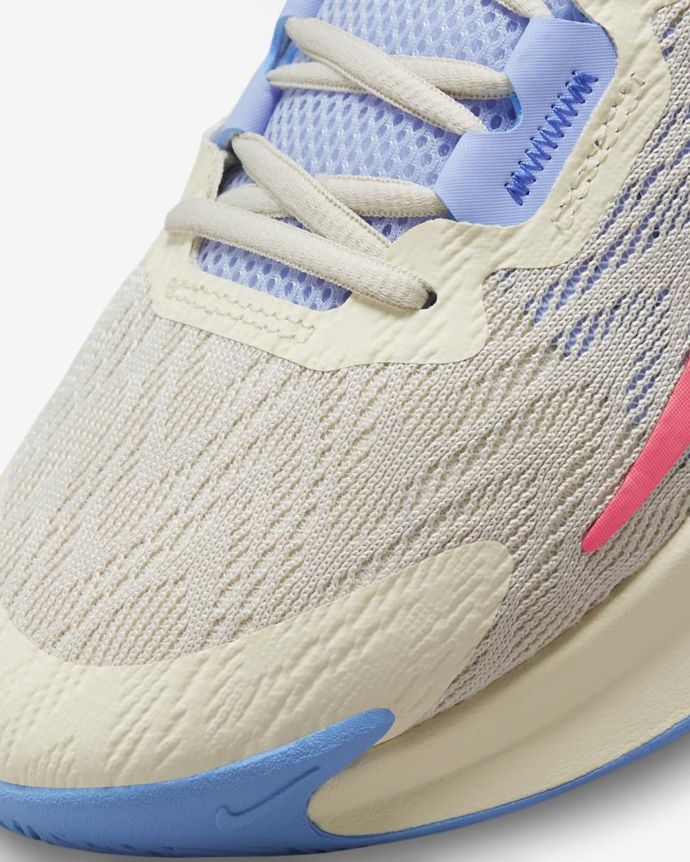 Giannis Immortality 2 Coconut Milk/University Blue/Light Orewood Brown/Hot Punch | Mens/Womens Nike First Day Kicks