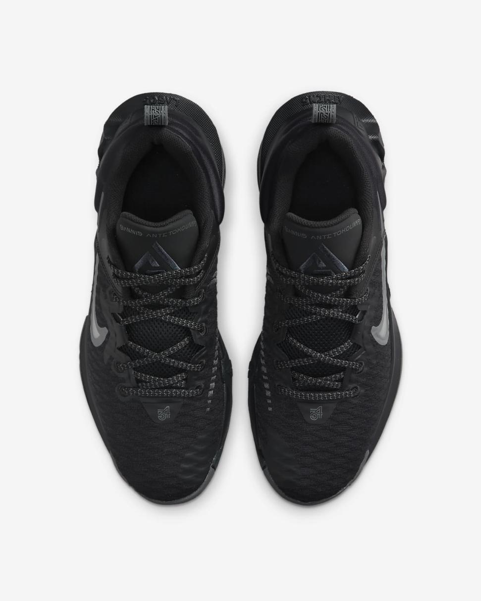 Giannis Immortality Black/Anthracite/Iron Grey/Clear | Mens/Womens Nike Basketball