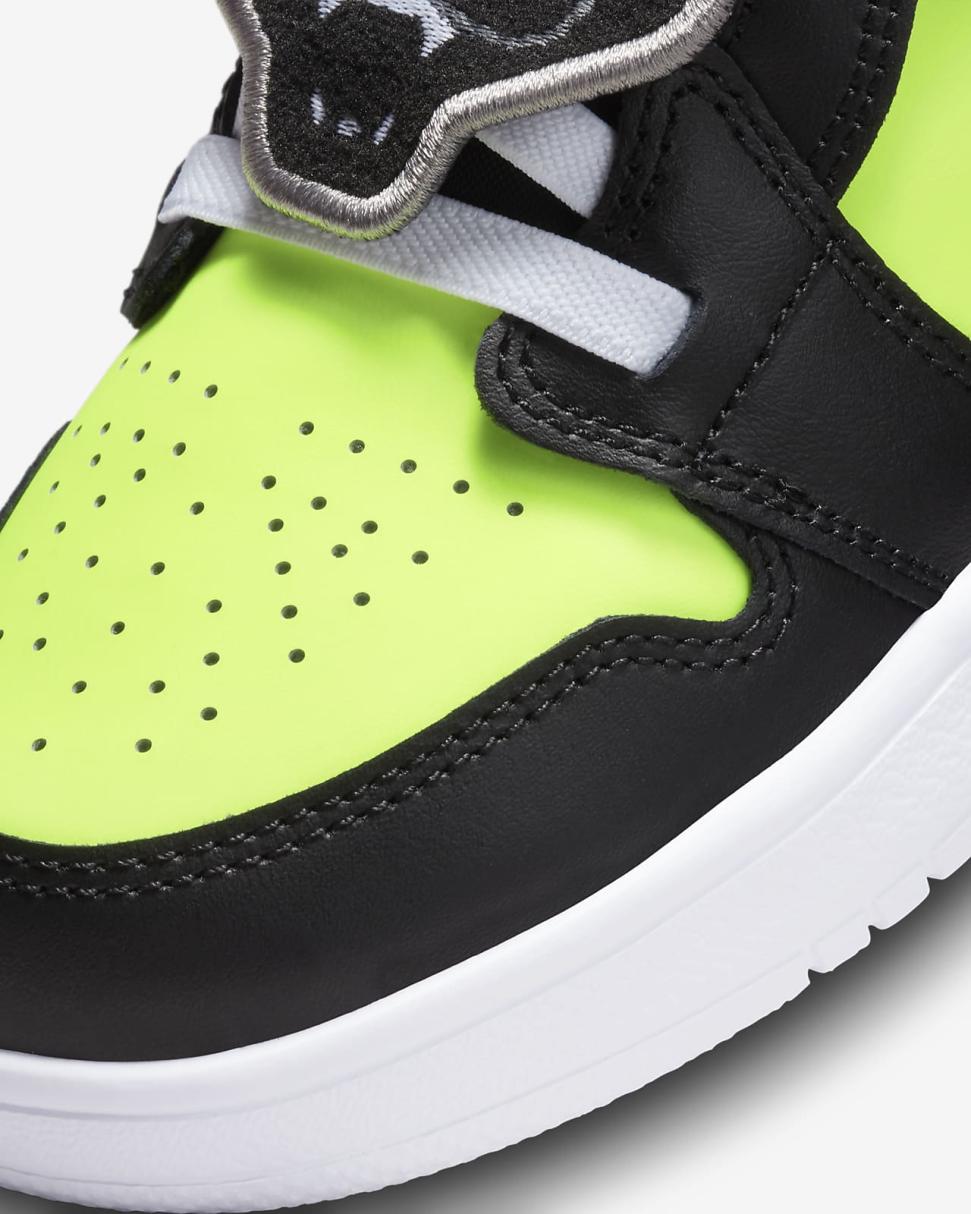 Jordan 1 Low Alt SE Volt/White/Black | Kids Nike Jordan