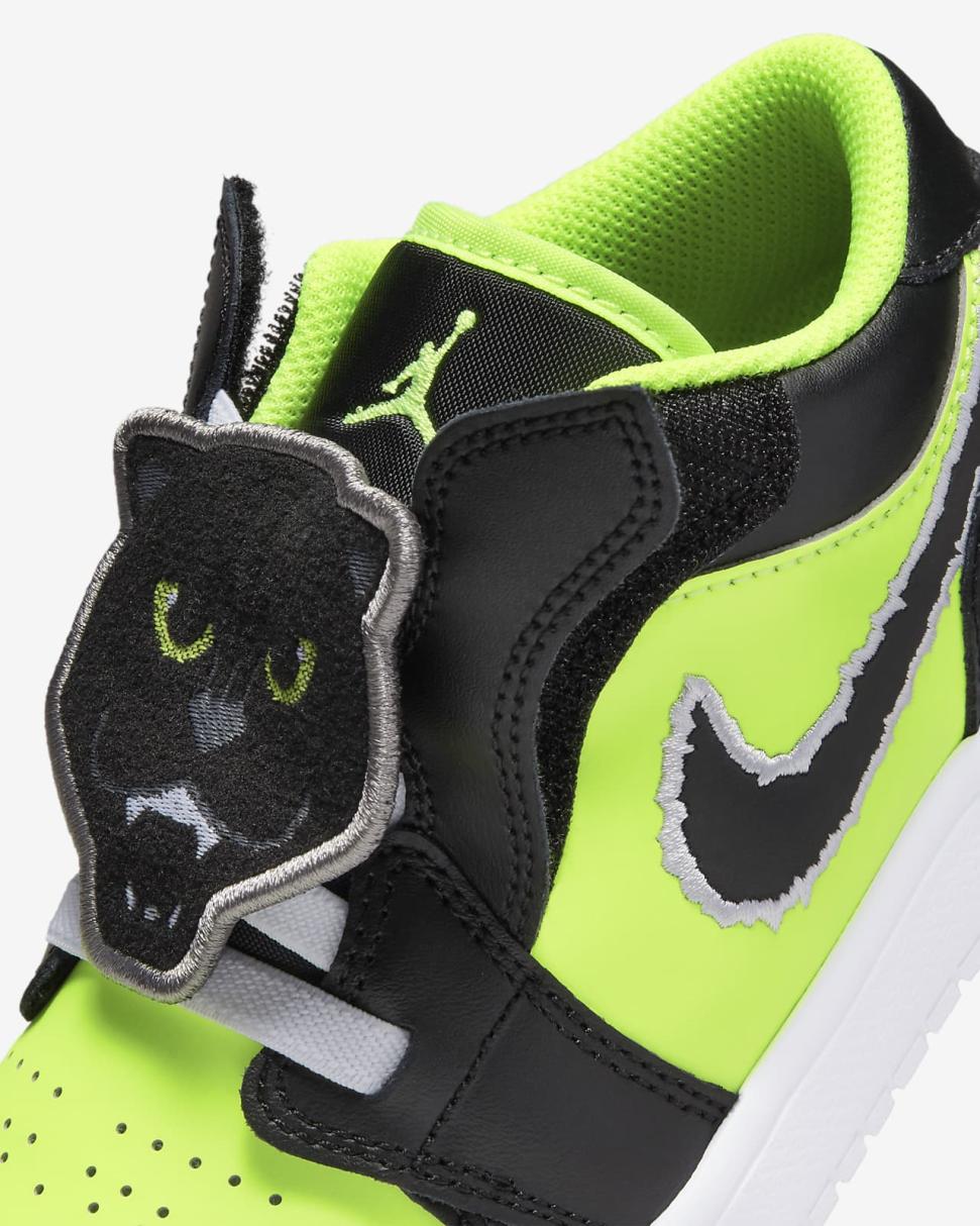 Jordan 1 Low Alt SE Volt/White/Black | Kids Nike Jordan