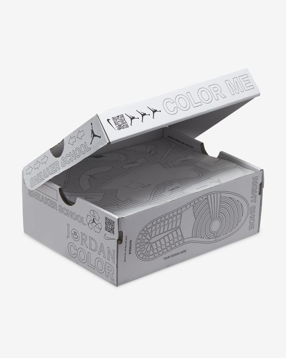 Jordan 1 Mid Sneaker School Muslin/Black/White/Chile Red | Kids Nike Jordan