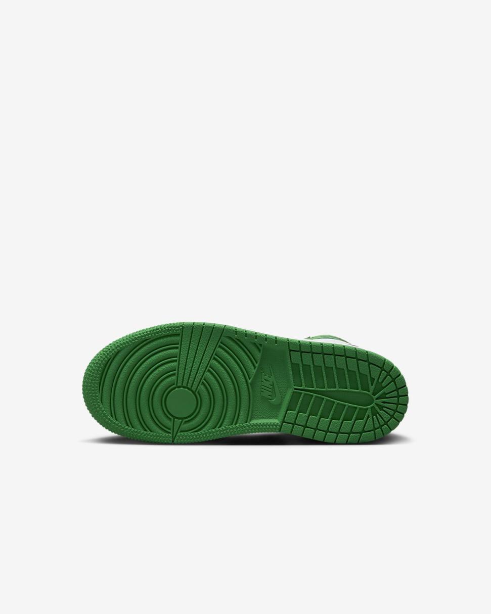 Jordan 1 Retro High OG Black/White/Lucky Green | Kids Nike Jordan