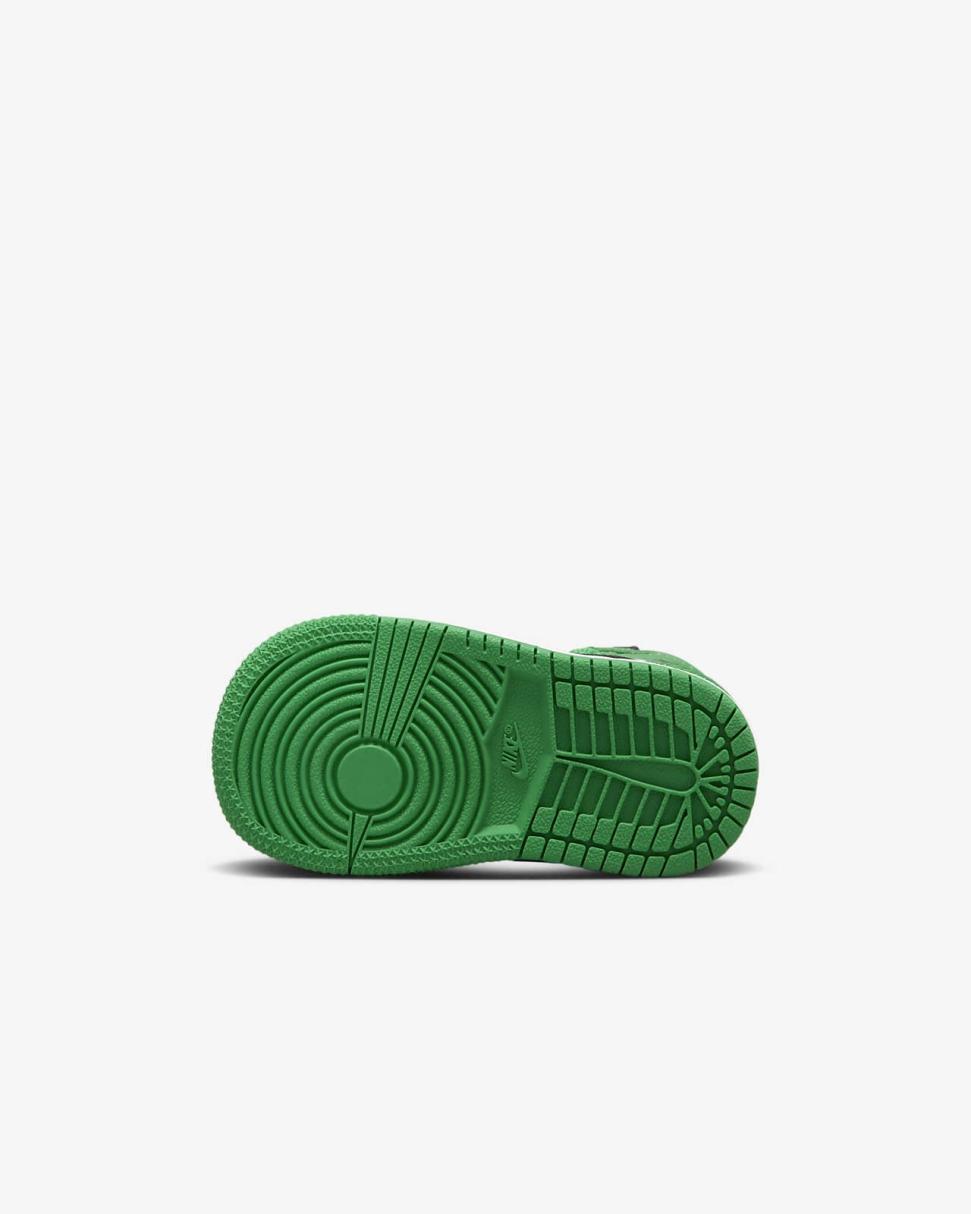 Jordan 1 Retro High OG Black/White/Lucky Green | Kids Nike Jordan