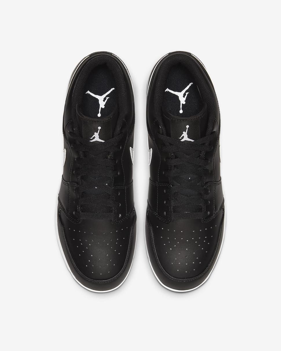 Jordan 1 Retro MCS Low Black/White/White | Mens Nike Jordan